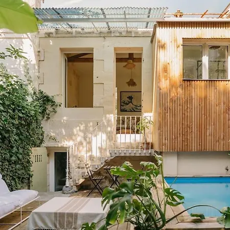 Ferienhaus Charmante Petite Maison Avec Piscine Bordeaux